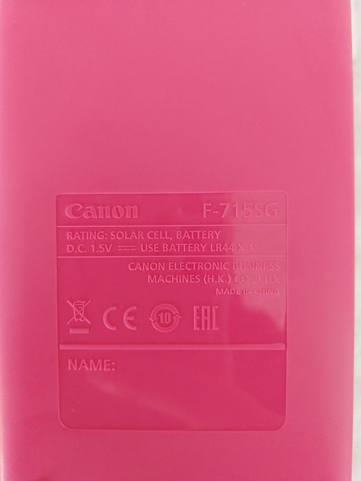 Calculadora Científica Canon F-715SG