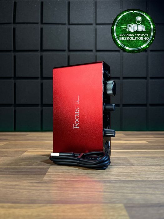 Focusrite Scarlett Solo 3rd Gen (Доставимо кур’єром — БЕЗКОШТОВНО!)