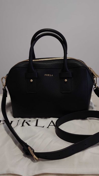 Mala preta FURLA nova com etiqueta