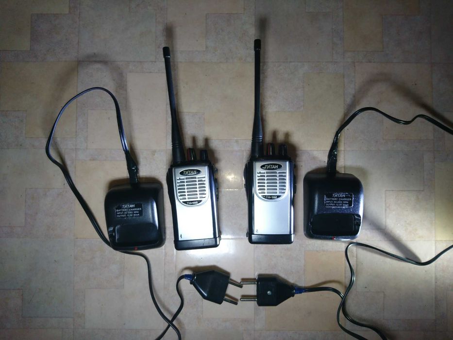 Рации разные, рабочие