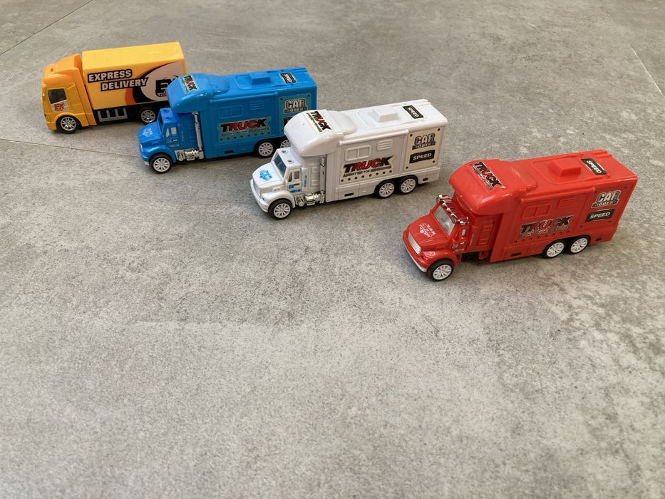 Ciężarówki auta 4szt.