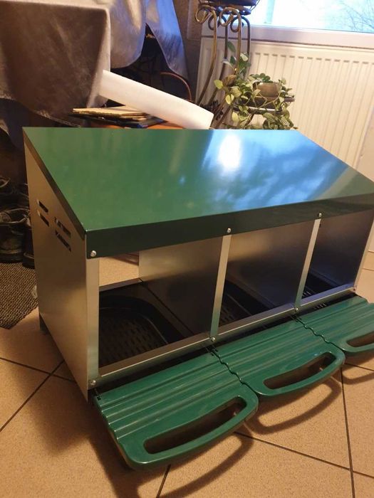 Gniazda dla kur automatyczne niosek z szufladą grzęda Kurnik NOWY!