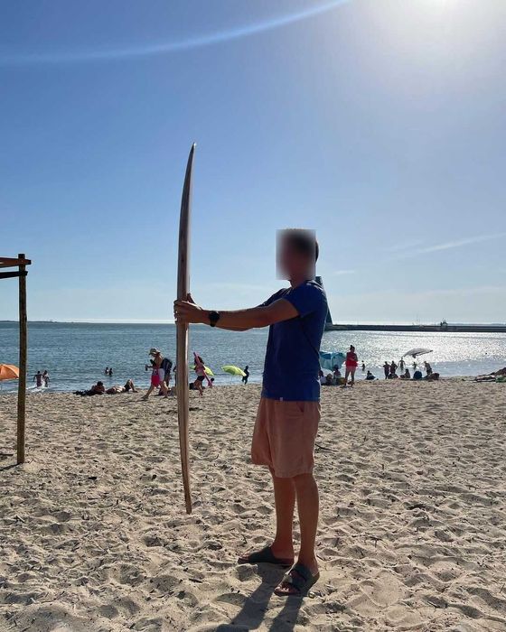 Prancha Surf 6' Madeira - Handmade