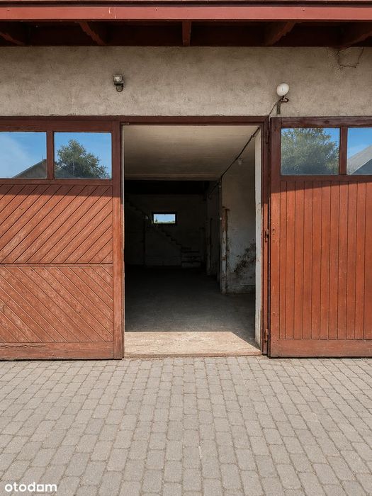 Działka usługowa_Zabudowana_Stajnia-Magazyn - Widok 6