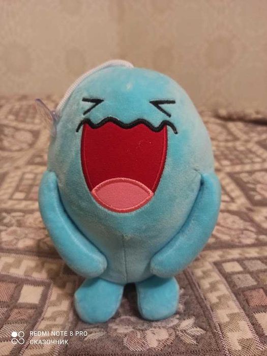 Покемон Воббуффет Ларвитар Pokemon Мягкая игрушка