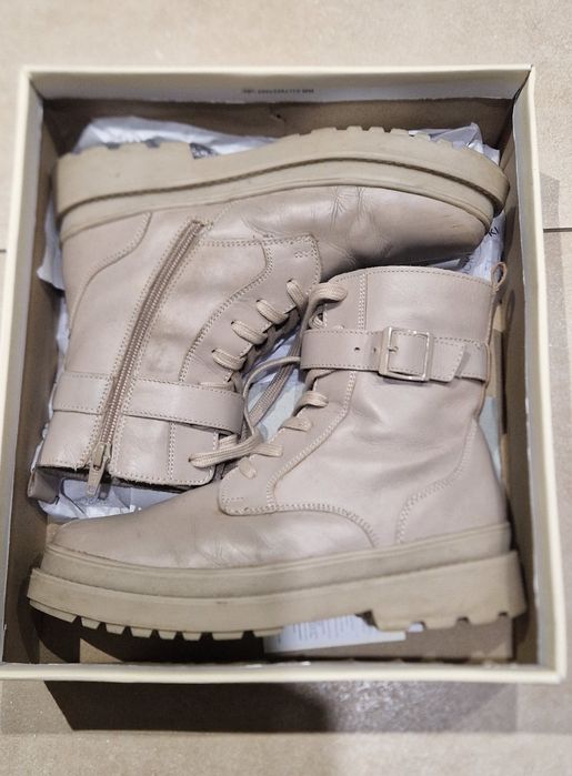 Lasocki young r. 36 skóra zimowe dziewczynka