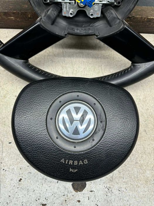 Kierownica Skóra Skórzana + Poduszka VW Touran I