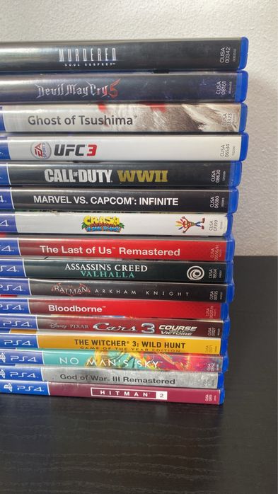 Lote de jogos ps4