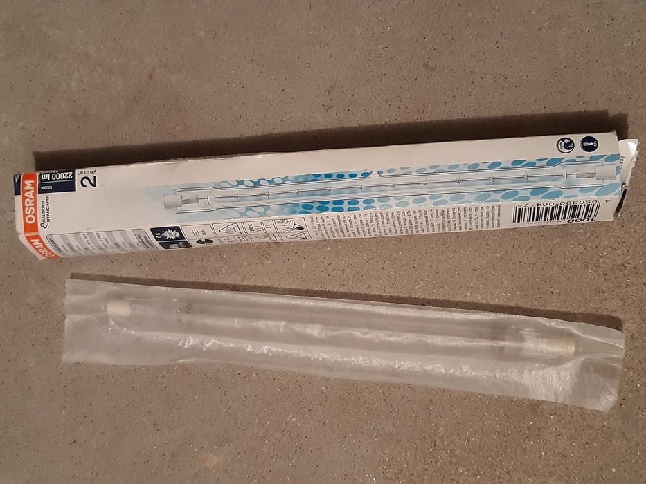 Żarówka, żarnik halogenowy HALOLINE Standard Osram, 1000W, R7S, 2200lm