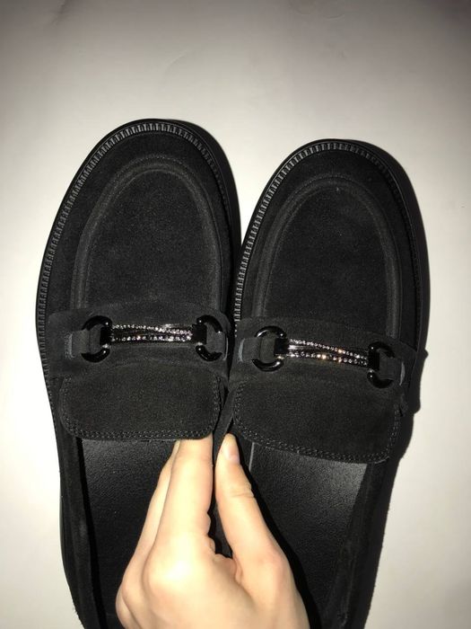 Продам лофери замшеві (40 розмір)