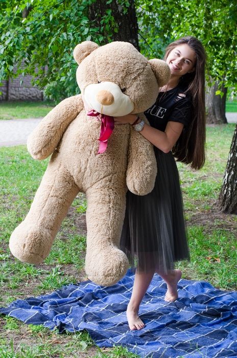 Великий плюшевий ведмедик Рафаель 120 РОЗПРОДАЖ!