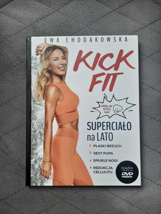 trening KICK FIT Ewa Chodakowska (płyta DVD + książeczka)