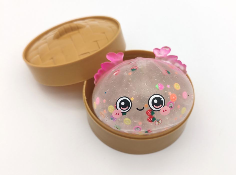 Nowy dumpling squishy hitowy gniotek pieróg kulki żelowe