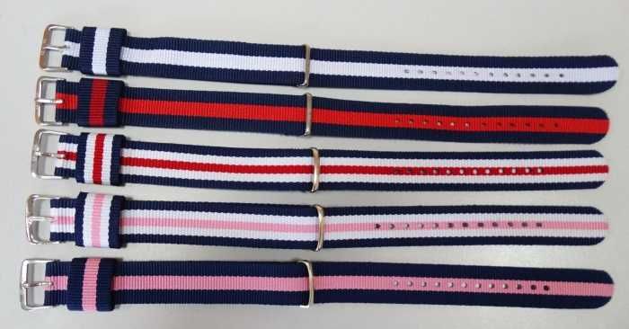 Pasek nylonowy NATO strap 18mm 20mm do zegarka Daniel Wellington