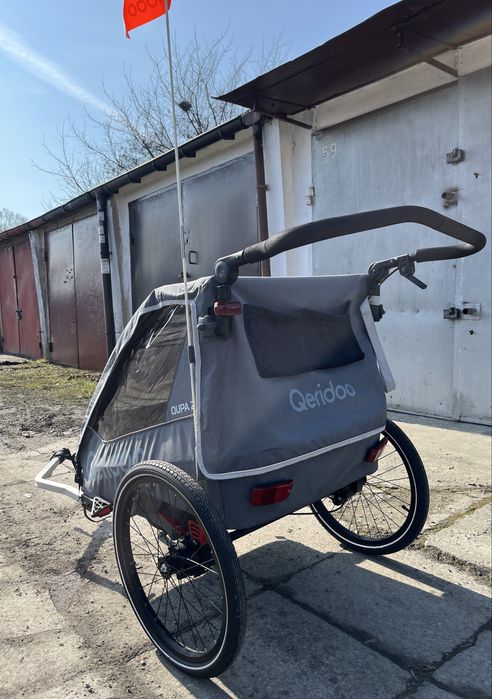 Przyczepka rowerowa / Wózek Qeridoo Qupa 2
