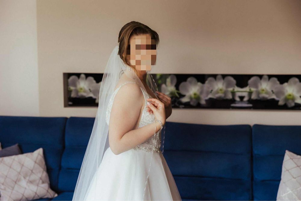 Suknia ślubna biała