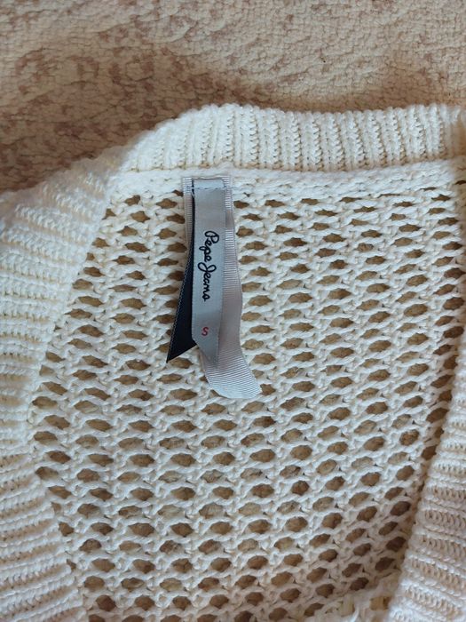 Pepe Jeans sweterek bluzka ażurowy S