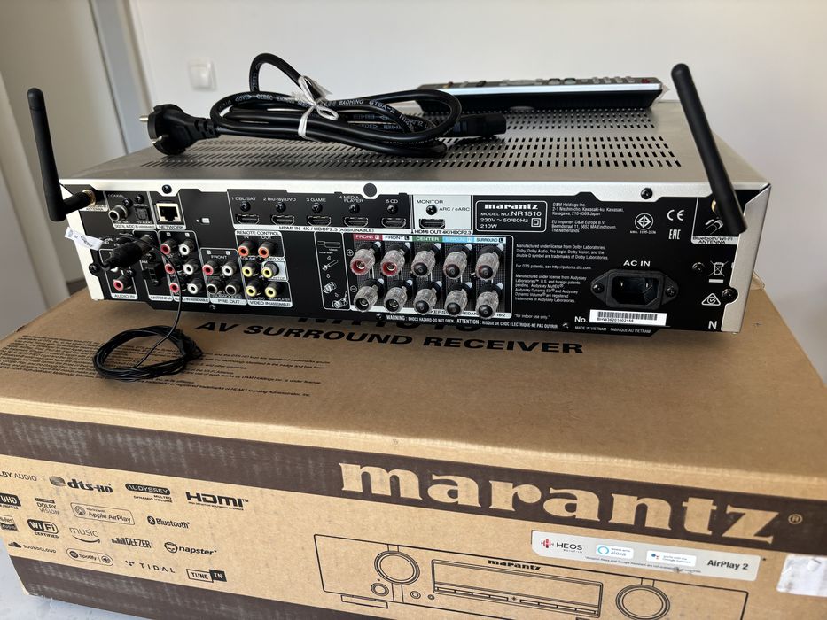 Amplificador Marantz NR 1510 impecável