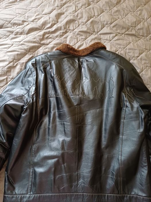 Зимова шкіряна куртка, XL