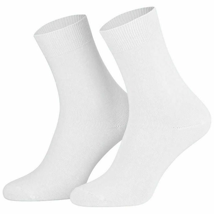 5x Skarpety damskie 100% bawełny, białe rozmiar 35-38. Art- 61993 MA.