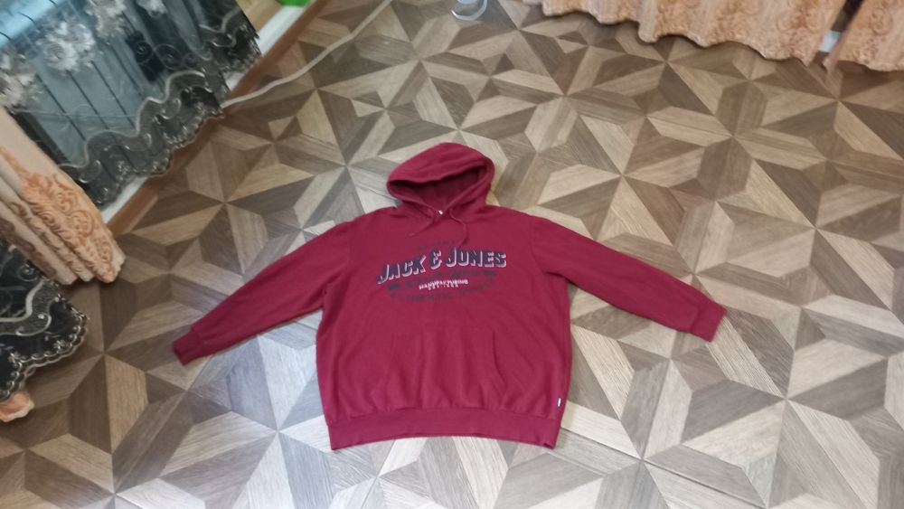 Мужское худи на флисе 4Xl +