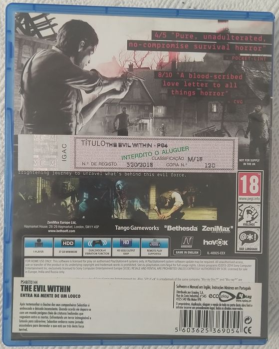 The Evil Within PlayStation 4