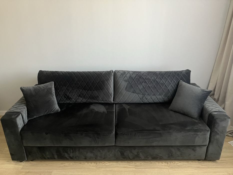 Sofa Diana velluto  z funkcją spania Agata meble