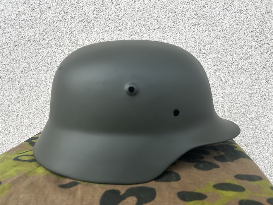 Niemiecki Hełm m40 r68 rekonstrukcja