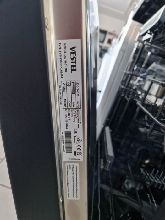 Wolnostojąca zmywarka do naczyń VESTEL 9001 MB 60cm