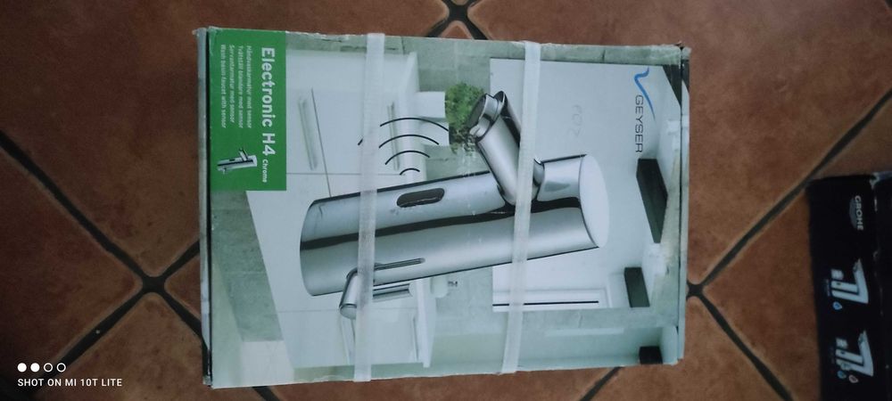 Bateria umywalkowa Geyser Electronic Czujnik H4