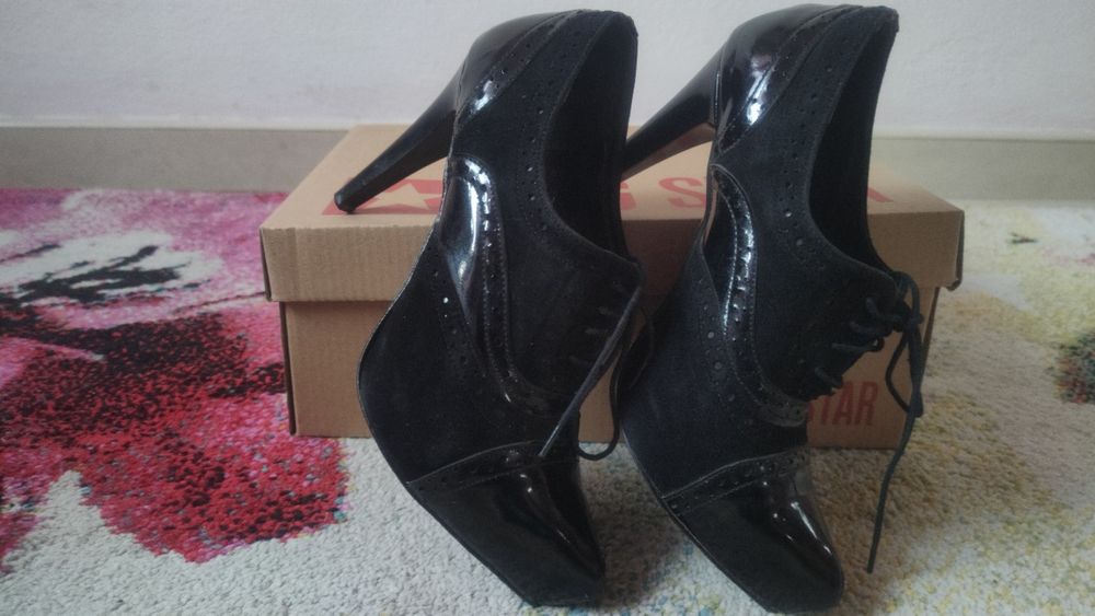 Buty sznurowane vintage r 36 wkl 23 Massimo Polli