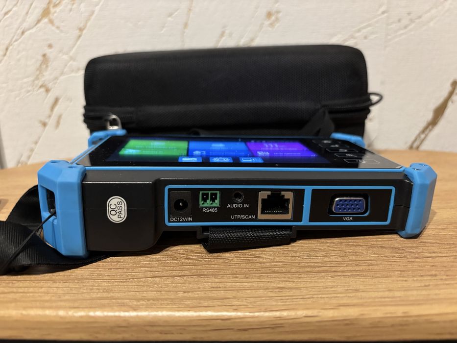 Tester kamer IP i analogowych 4K, HDMI POE