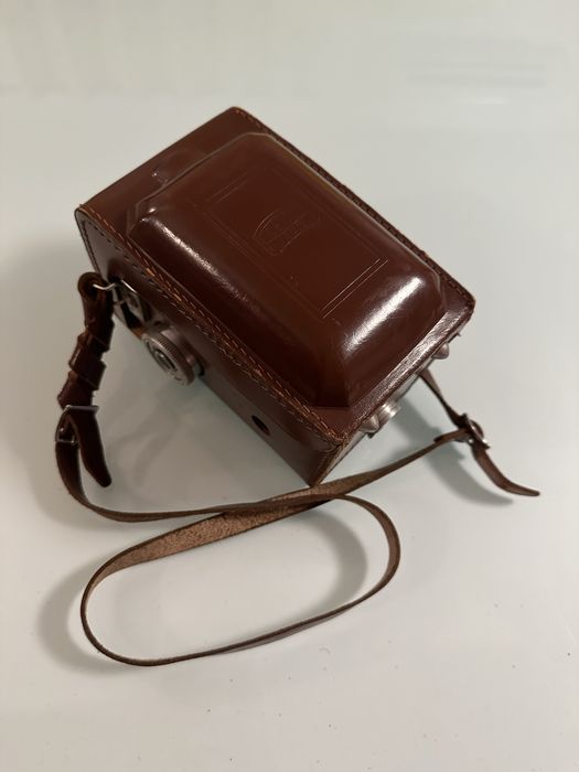 Conjunto de máquinas fotográficas antigas