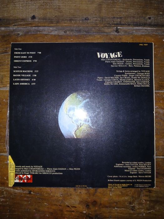 2 LPs de Voyage (1977 e 1980)