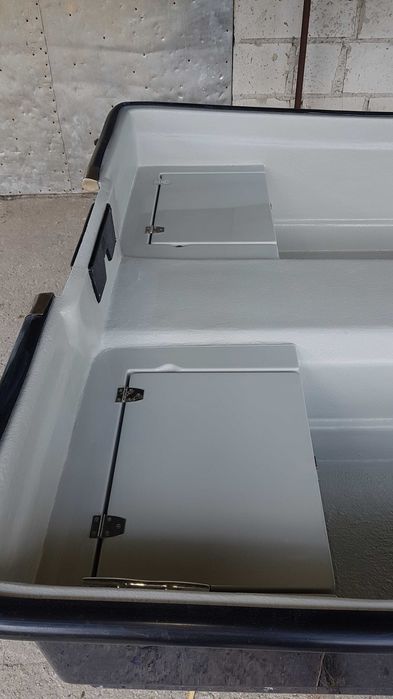 Łódka wędkarska katamaran nowa bardzo stabilna producent