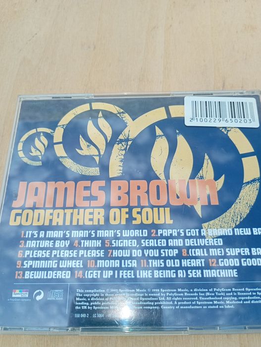 CD James Brown - The Godfather Of Soul
