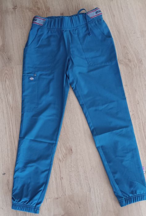 Spodnie medyczne Dickies EDS NXT Mid Rise jogger karaibski błękit XS