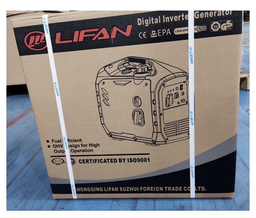 Інверторний генератор 2,4 кВт Lifan KP2800i-2