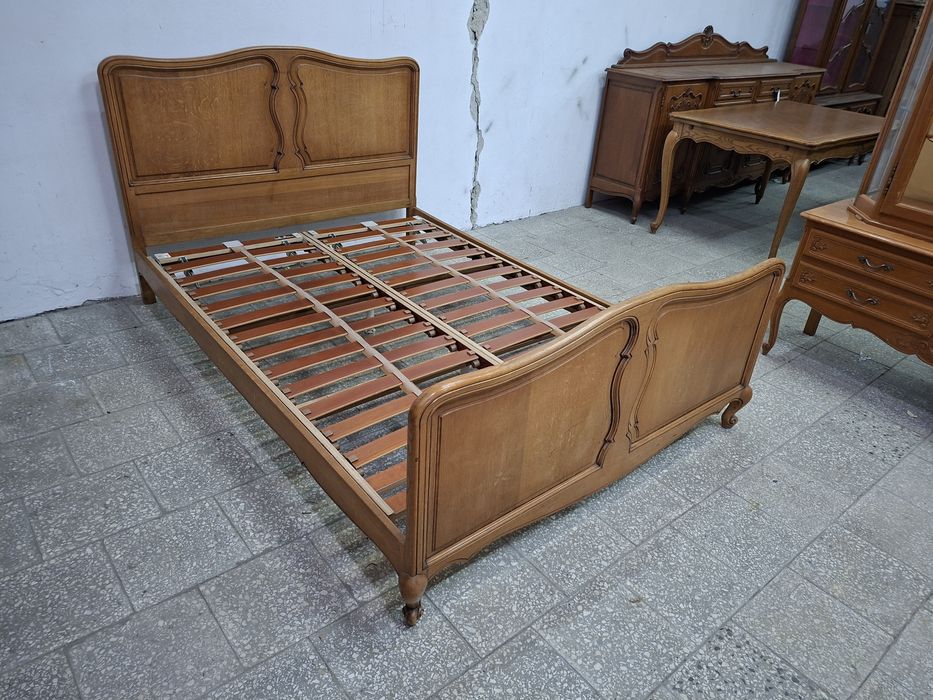 Łóżko ludwikowskie Francja 145 cm x 210 cm  /