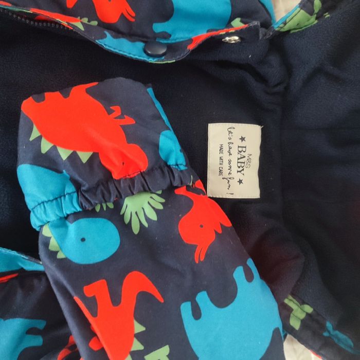Kombinezon w dinozaury M&S Baby 6-9 M 68-74