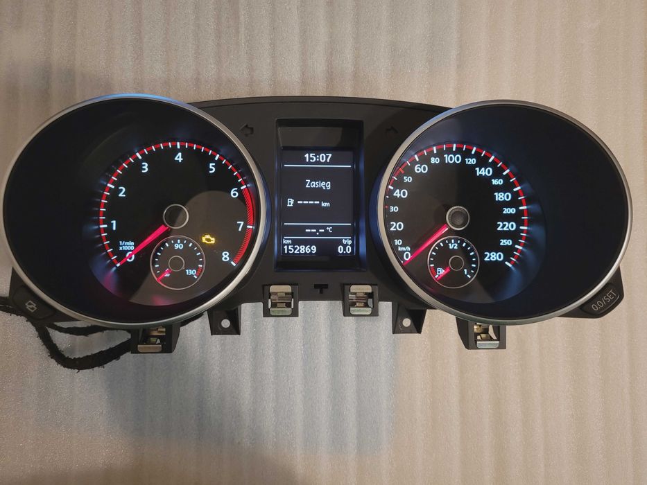 Licznik VW Golf VI 6 GTI 5K6.920.871 menu pl