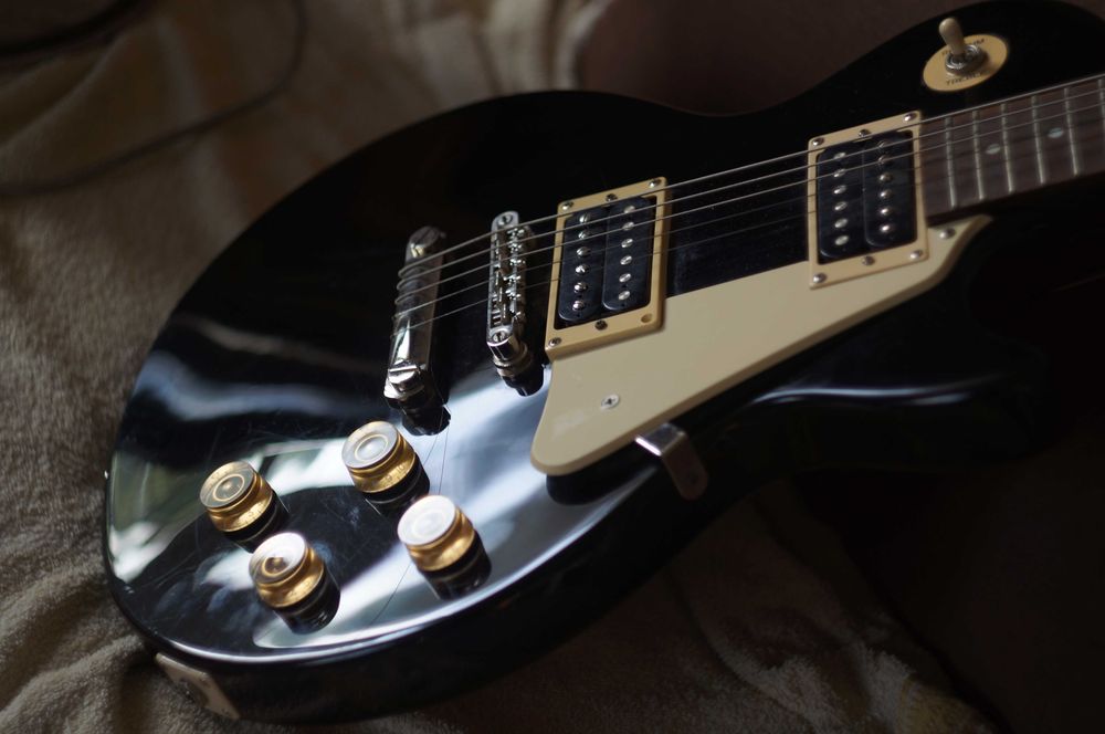 Gitara elektryczna Epiphone les paul 100 czarna