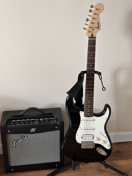 Gitara i wzmacniacz