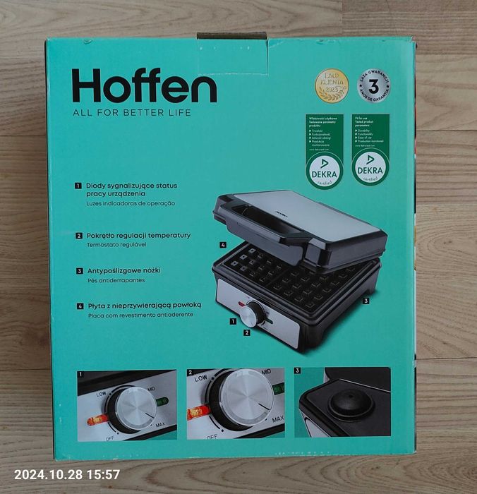Gofrownica marki Hoffen