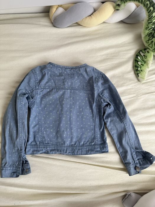 Kurteczka jeans dla dziewczynki 110 w gwiazdki