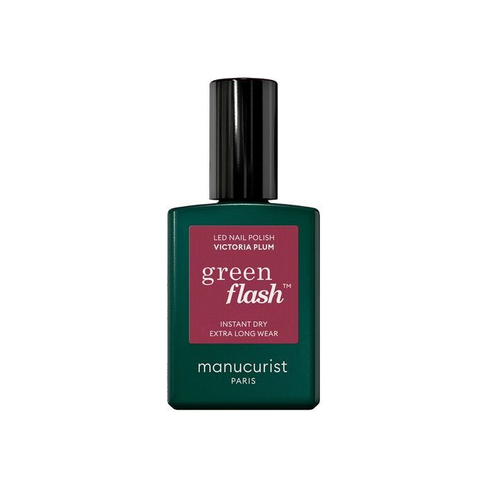 Manucurist Green Flash Nail lakier do paznokci Victoria Plum 15ml