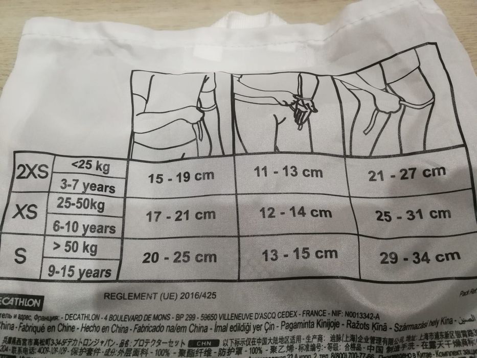 Proteções criança trotinete / skate / patins em linha