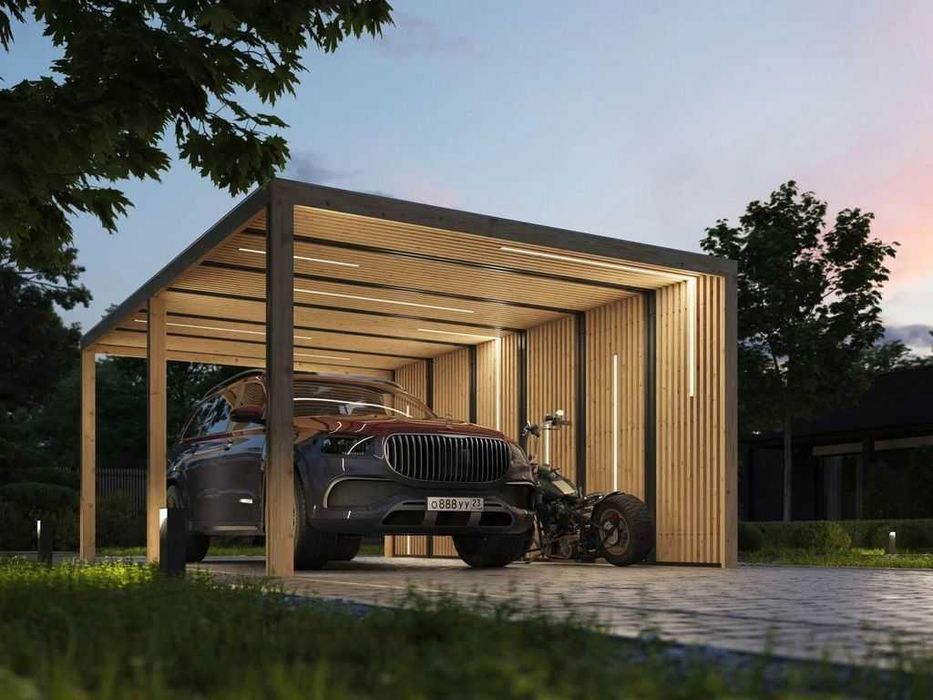 Навіс з металу на авто. Навіси для автомобілів. Навіс під машину.