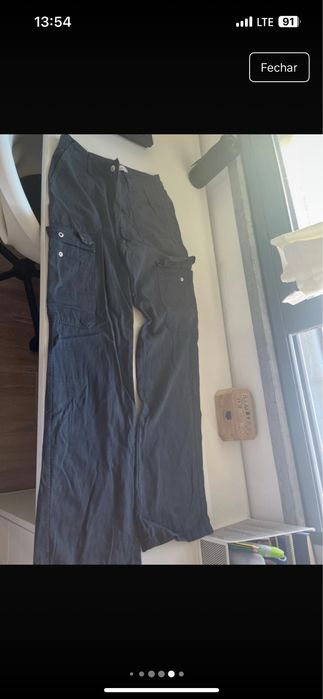 Conjunto de 3 calças cargo