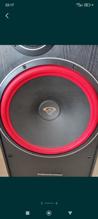 Kolumny Cerwin Vega VE-15, 2 X 400 Wat